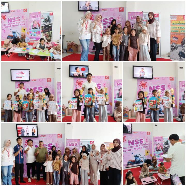 NSS Pringsewu Gelar Lomba Mewarnai Anak dalam Rangka Menyambut Hari Kartini